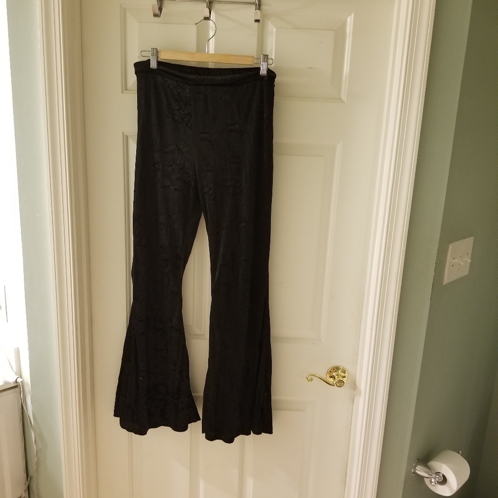 Beyond cool crush velvet pants